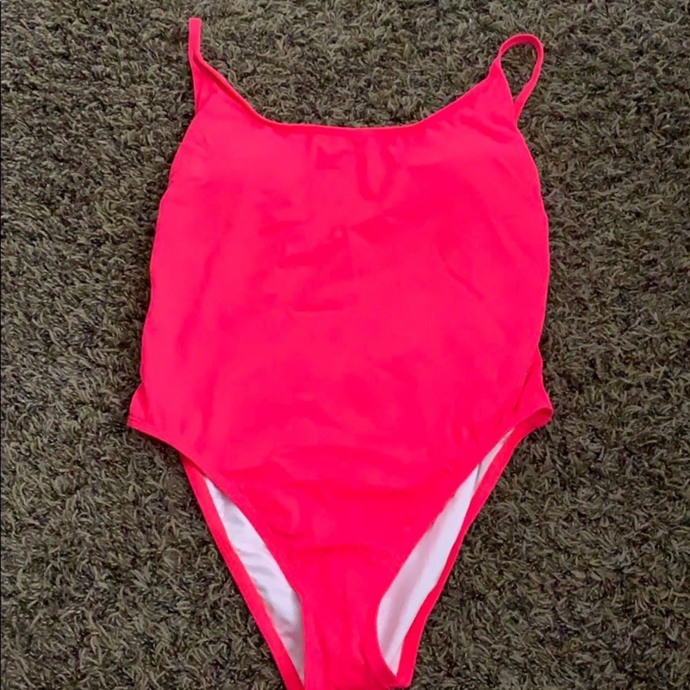Low back one piece